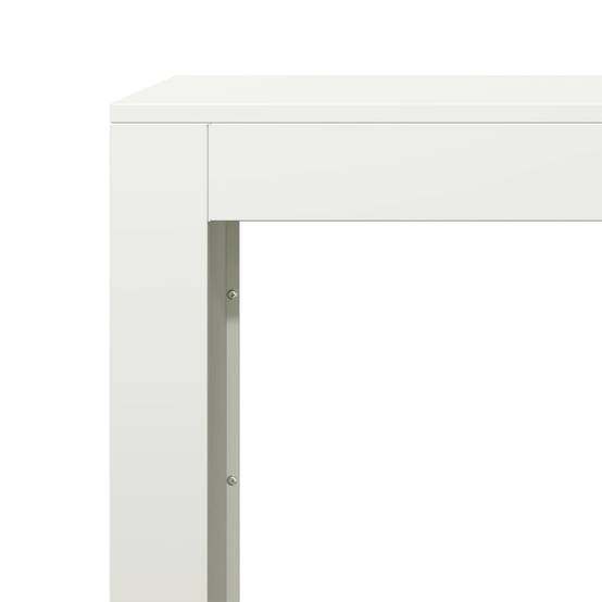 Range-bûches en acier pour bois de chauffage extérieur et intérieur Blanc 100 cm – ComfortXL Outdoor Living - Image 7