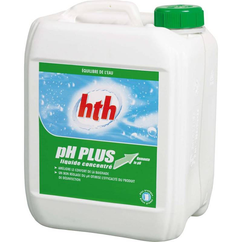 Hth - Equilibre de l'eau HTH - pH plus - Liquide 10L - L800845H1 - Imagen 1