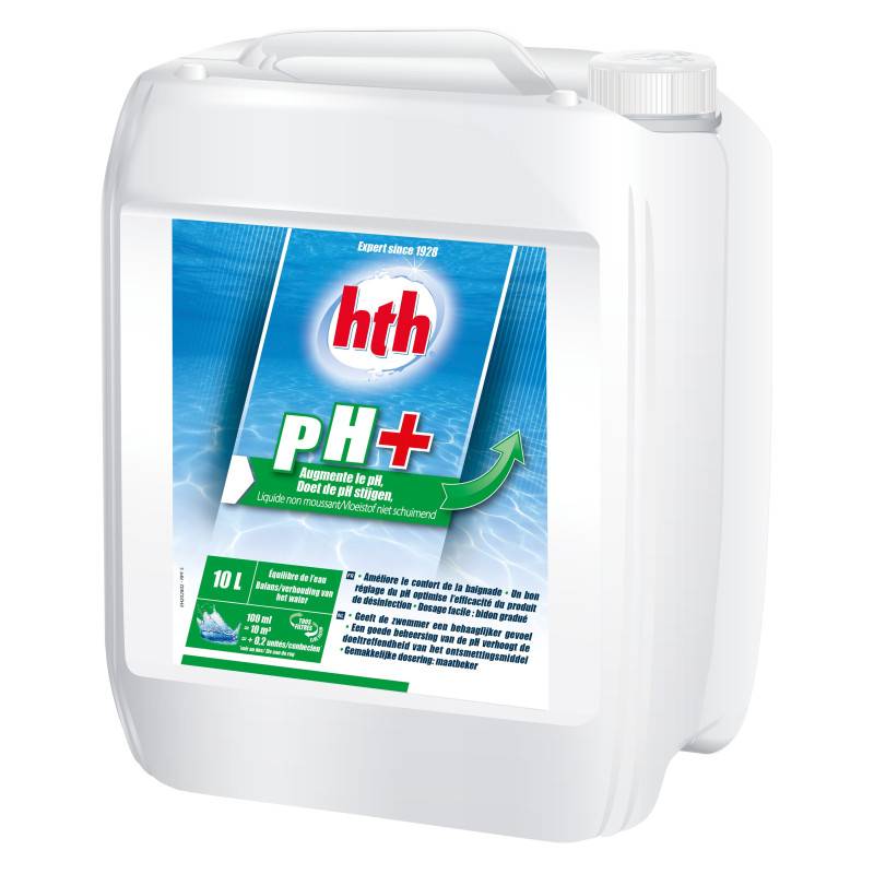 Hth - Equilibre de l'eau HTH - pH plus - Liquide 10L - L800845H1 - Imagen 3