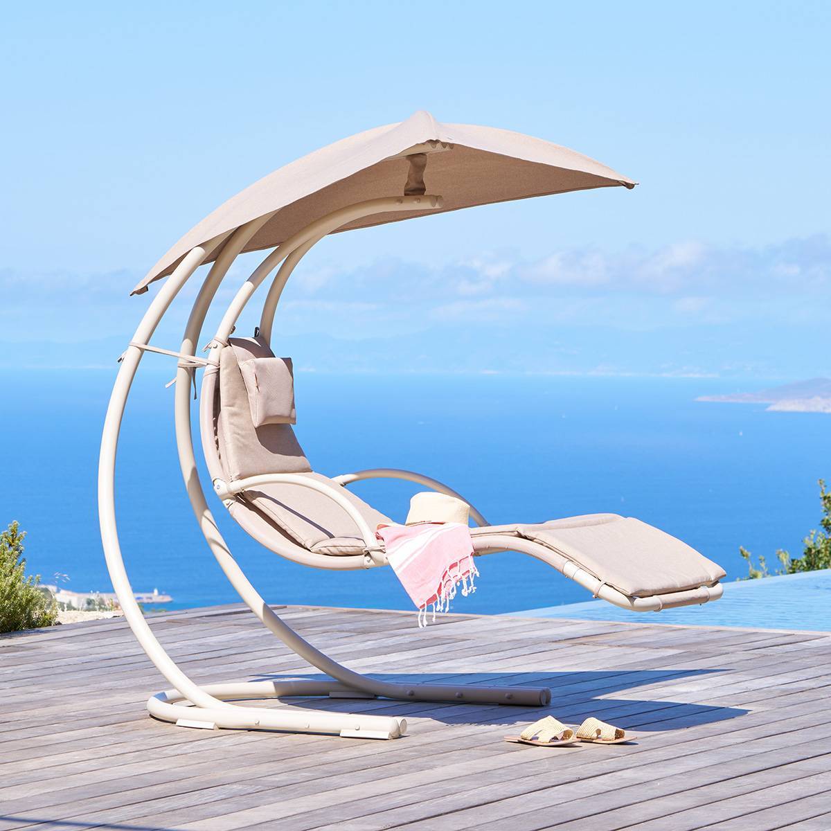 Hesperide - Transat Meoria 175x112x196cm argile - Hespéride