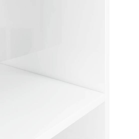 Meuble Aquarium Bois d'Ingénierie Rangement Brillant 120x40x60 cm Blanc - ComfortXL Outdoor Living - Image 6