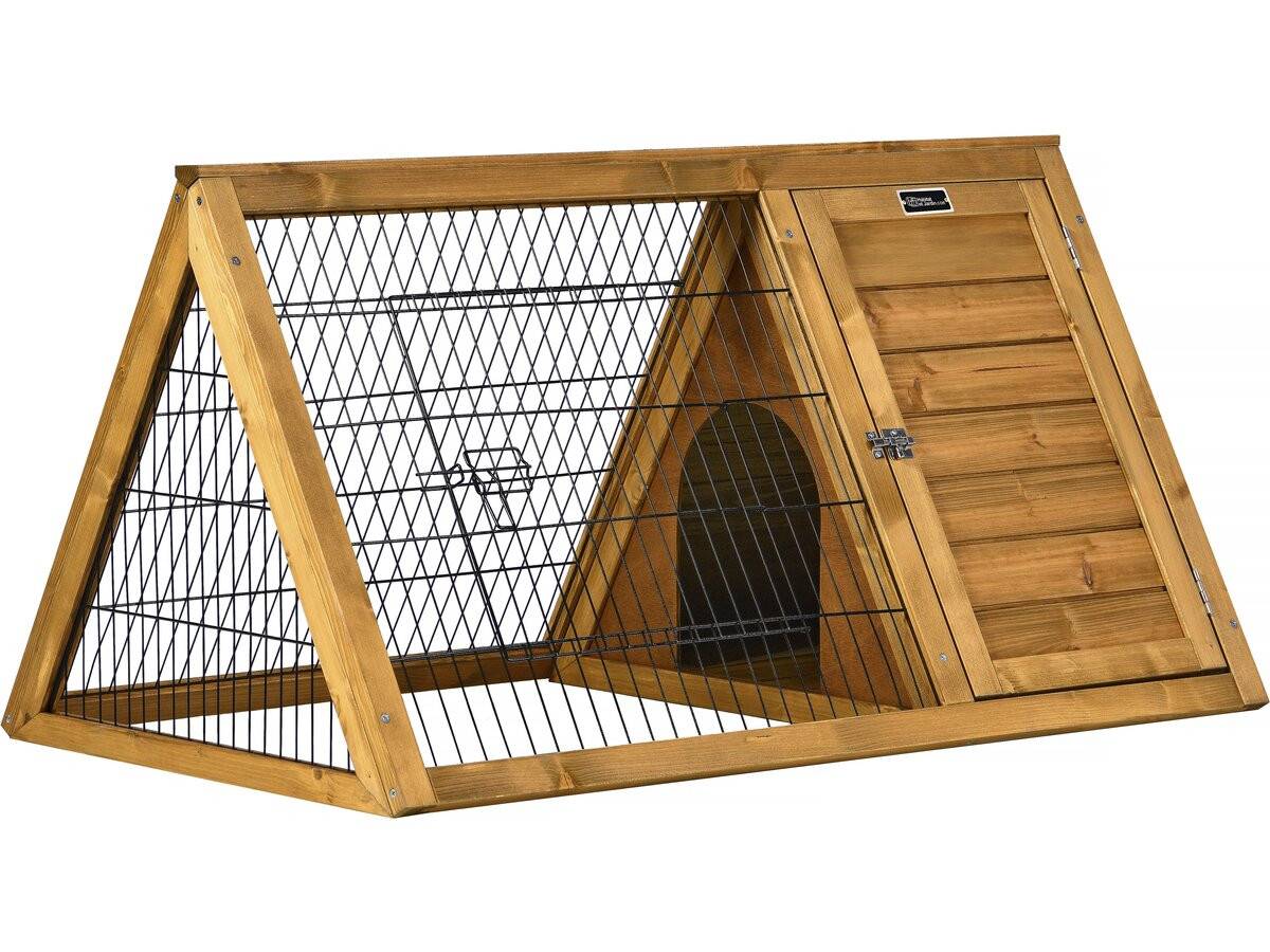 Clapier Poulailler "biscotte" - 100 X 62 X 52 Cm - Marron -habitat Et Jardin - Image 1