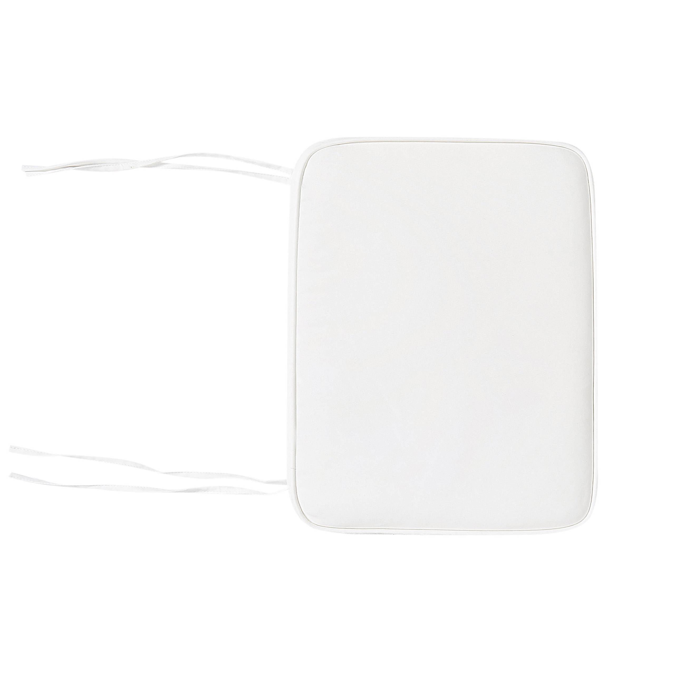 Beliani - Coussin d'assise d'extérieur Polyester Blanc cassé FIJI - Beliani - Imagen 6