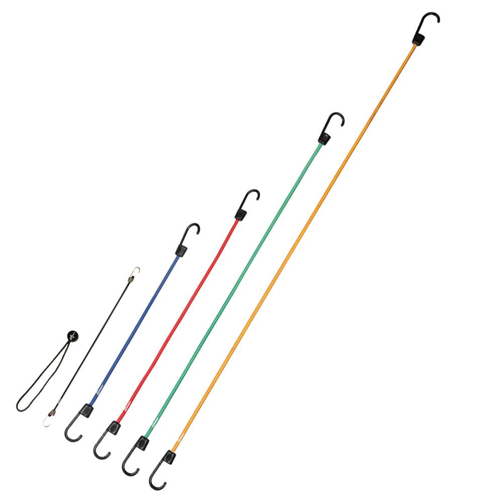 Ribimex - Lot de 24 tendeurs avec attaches assortis - Imagen 2