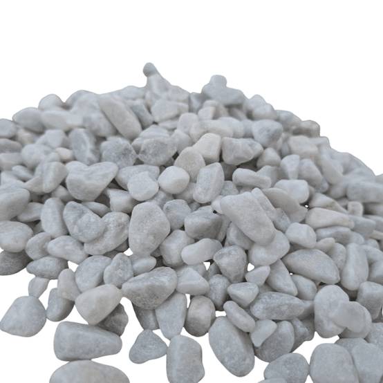 Galet blanc 8/12 mm – Sac +/- 25 kg - Image 1