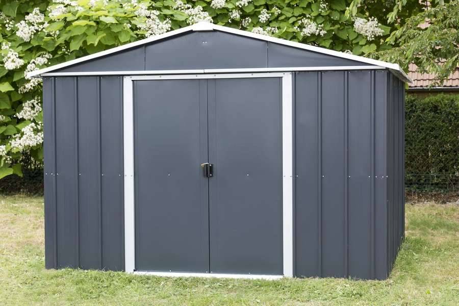 Trigano - Abri Métal 108AEYZ - S.H. T. 7,18 m² - H. 202cm - Anthracite Trigano - Image 2