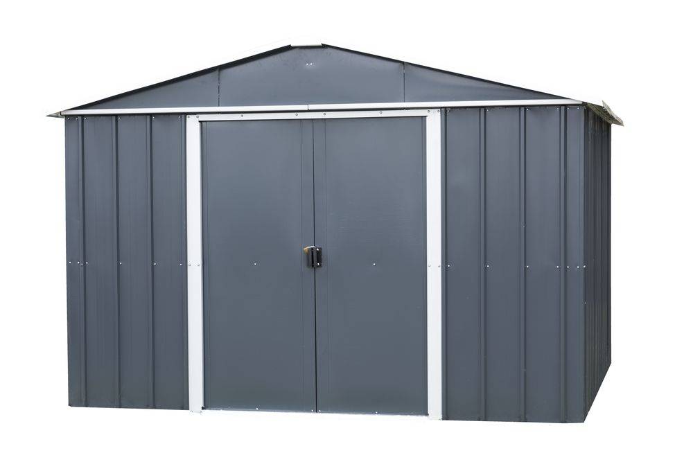 Trigano - Abri Métal 108AEYZ - S.H. T. 7,18 m² - H. 202cm - Anthracite Trigano - Image 1