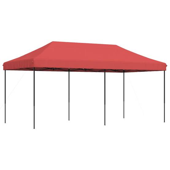 ComfortXL - Tente de réception pliable acier événement plein air pop-up 580x292 Rouge - ComfortXL Outdoor Living - Image 5