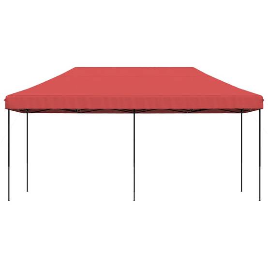 ComfortXL - Tente de réception pliable acier événement plein air pop-up 580x292 Rouge - ComfortXL Outdoor Living - Image 3
