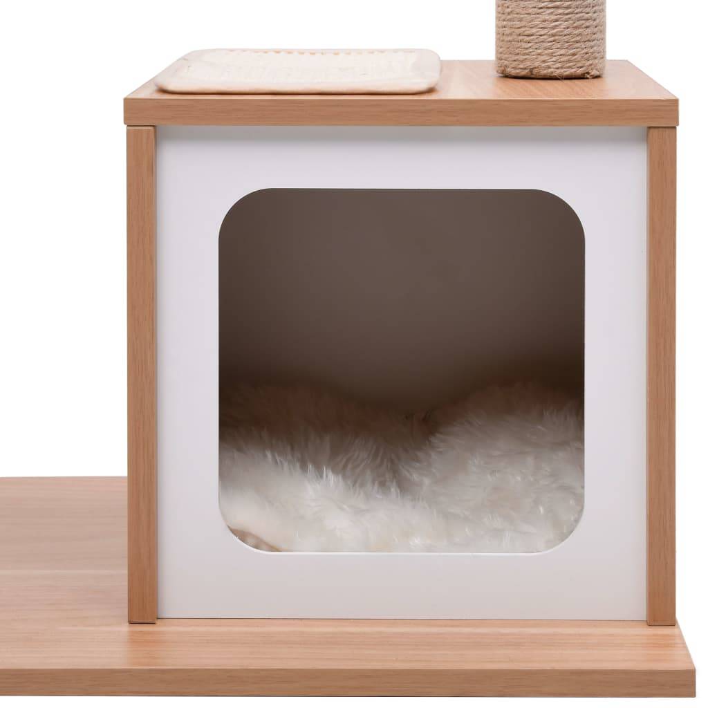 Vidaxl - Arbre à chat avec tapis à gratter en sisal 104 cm vidaXL - Imagen 4