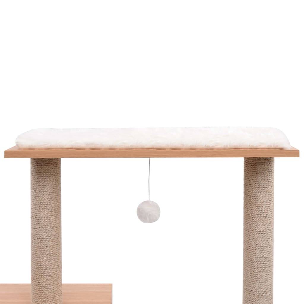Vidaxl - Arbre à chat avec tapis à gratter en sisal 104 cm vidaXL - Imagen 3
