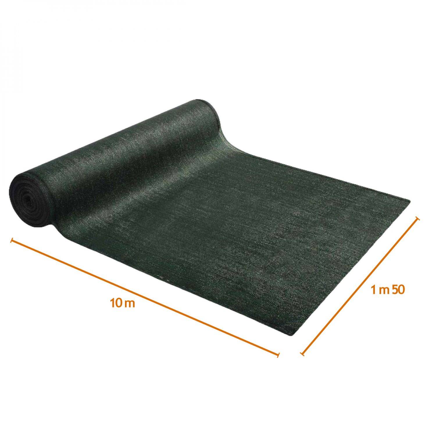 Linxor - Rouleau de brise vue occultant pour jardin - 1,50 x 10 m - Vert - Linxor - Imagen 2