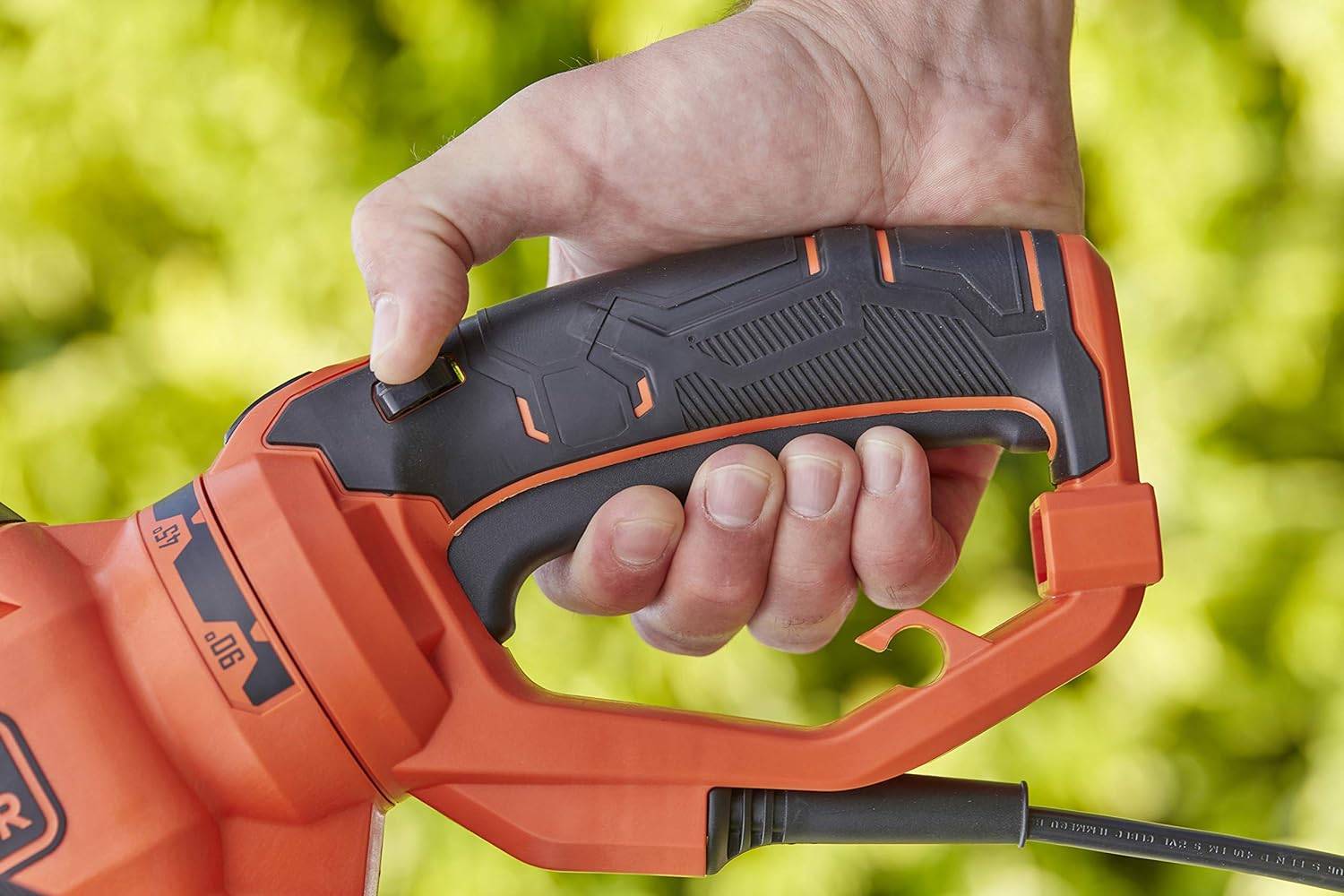 Black & Decker - Taille-haies filaire 650W 60cm - BLACK+DECKER - Poignée pivotante - BEHTS551-QS - Image 6