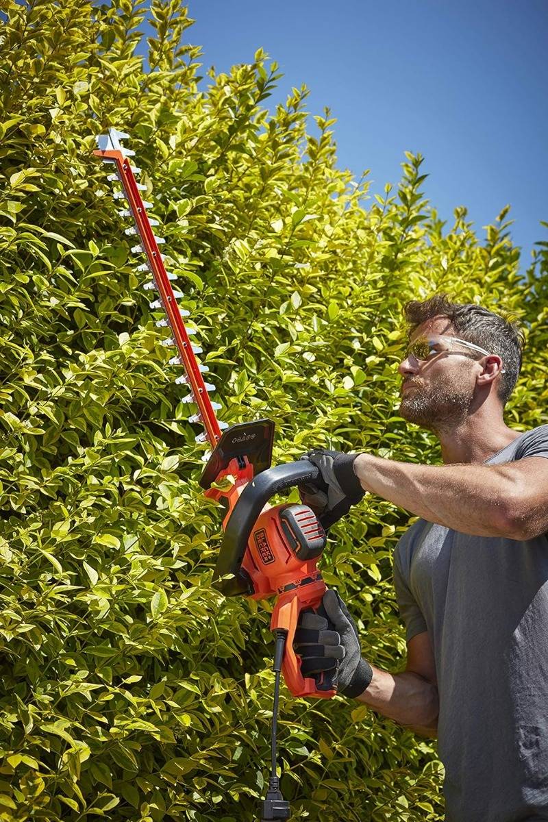 Black & Decker - Taille-haies filaire 650W 60cm - BLACK+DECKER - Poignée pivotante - BEHTS551-QS - Image 4