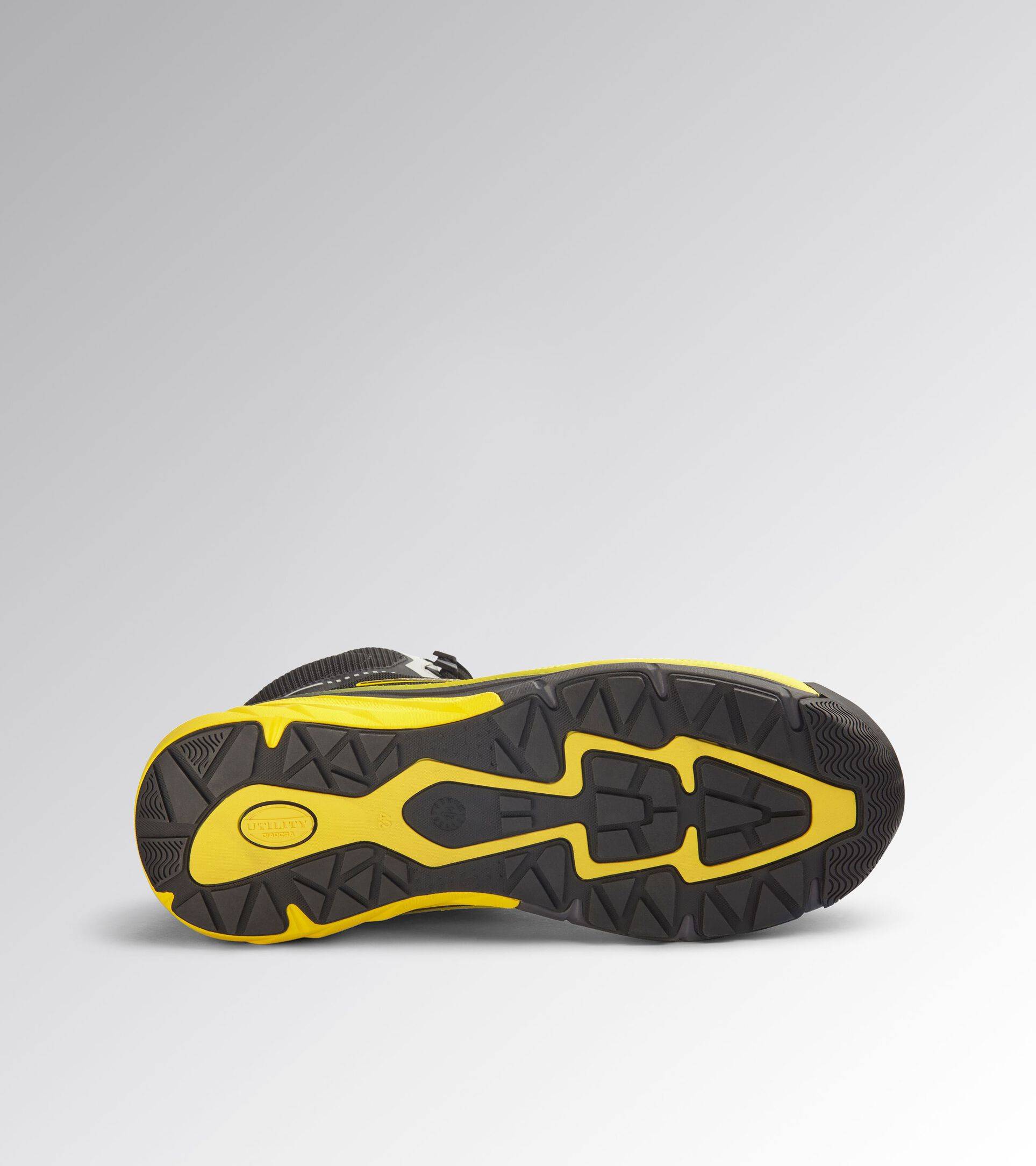 Chaussure de sécurité haute VORTEX DA2 MID S3S SC SR HRO ESD, Noir/Jaune chromé T.42 - DIADORA - 701.182041-C0401-42 - Image 3