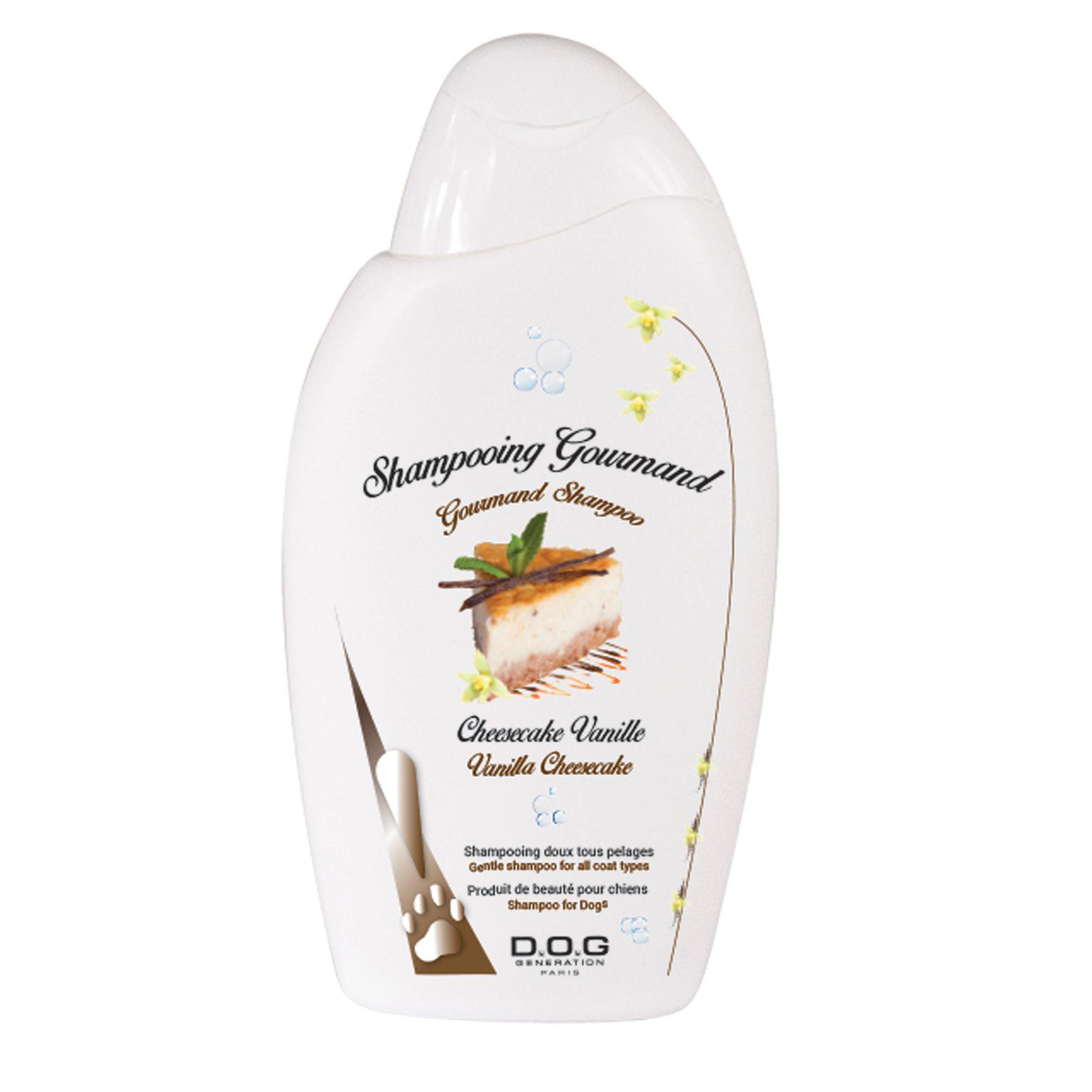 Shampooing Gourmand Cheesecake Vanille : 250ml DOG GENERATION