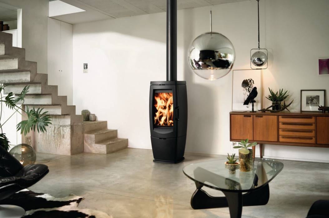 Supra - Poêle à bois fonte 10kw noir 117322 Supra - Imagen 2