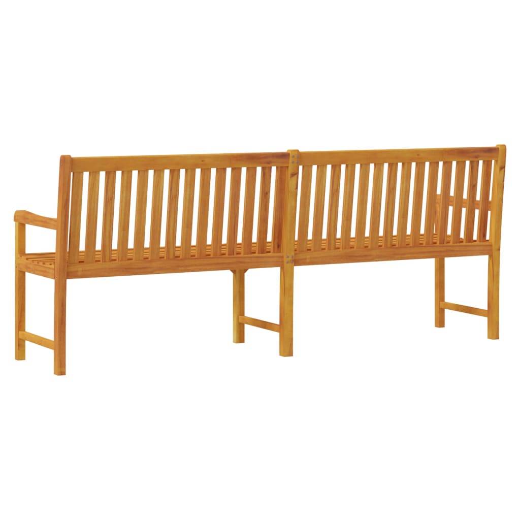 PANGIVO - Banc de jardin bois d'acacia naturel 219 x 55.5 x 90 cm - PANGIVO - Image 5