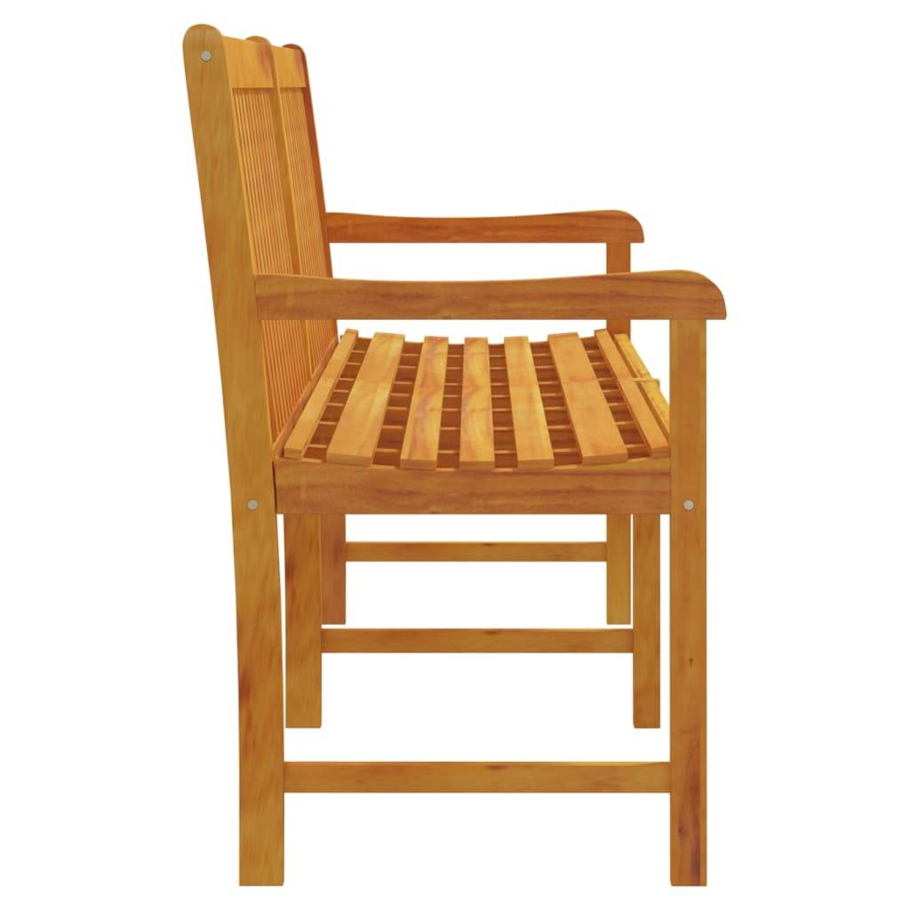 PANGIVO - Banc de jardin bois d'acacia naturel 219 x 55.5 x 90 cm - PANGIVO - Image 4
