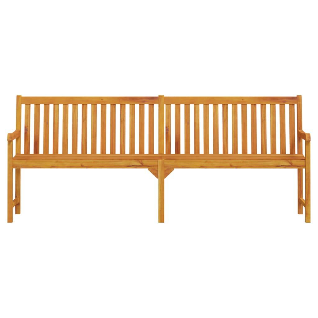 PANGIVO - Banc de jardin bois d'acacia naturel 219 x 55.5 x 90 cm - PANGIVO - Image 3