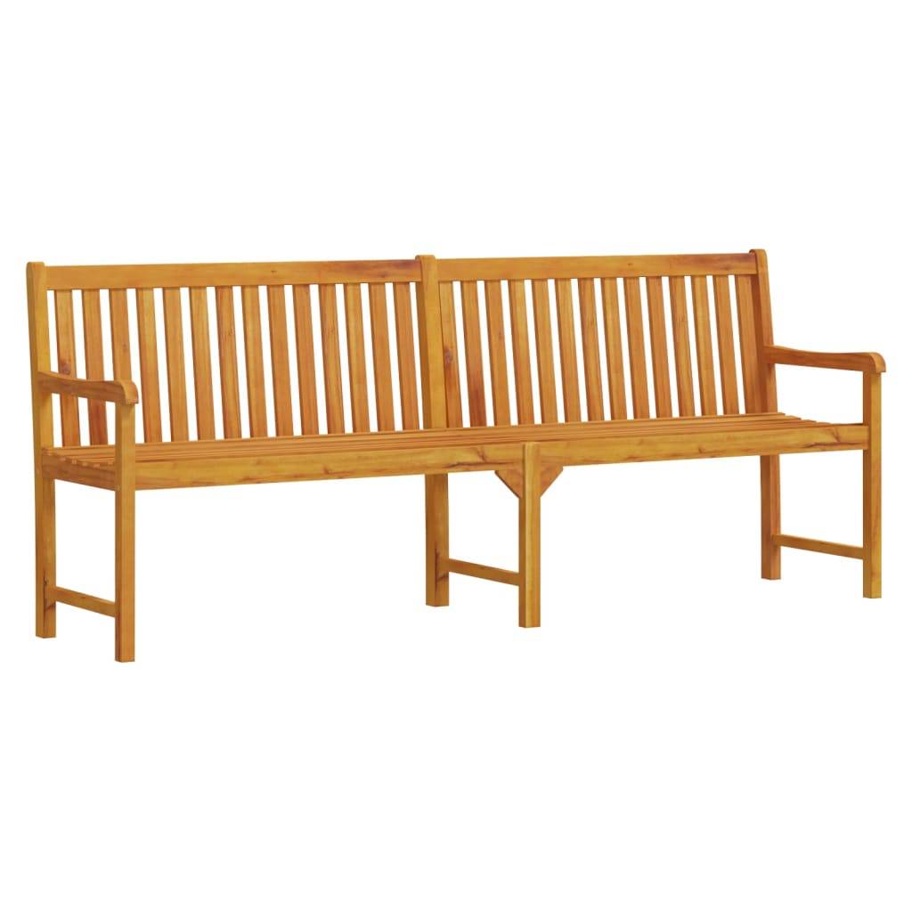 PANGIVO - Banc de jardin bois d'acacia naturel 219 x 55.5 x 90 cm - PANGIVO - Image 2