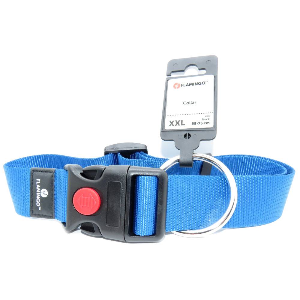 Flamingo - Collier Ziggi bleu 55 -75 cm 40 MM  taille XXL pour chien - Imagen 5