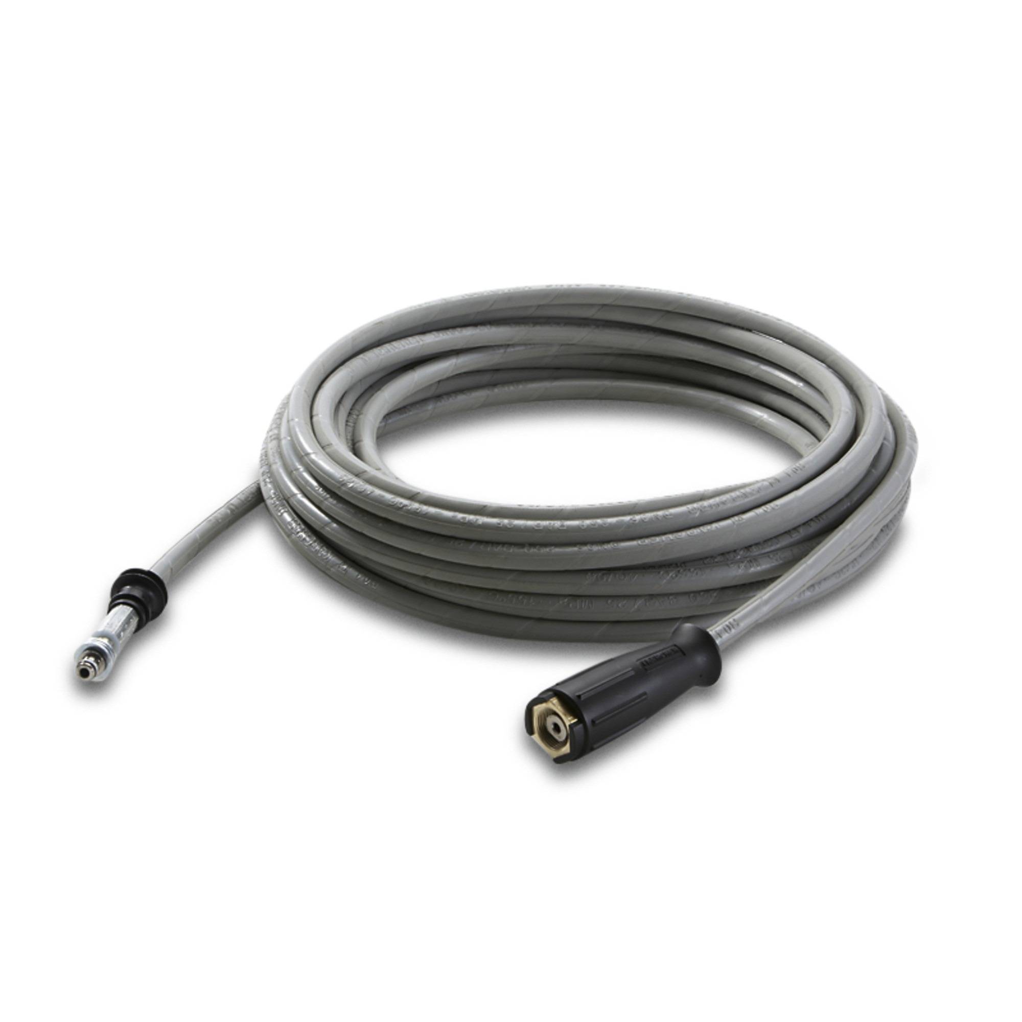 Kärcher - Flexible haute pression 15 m DN 6, raccord AVS dans le pistolet 11 mm, pour le secteur alimentaire, gris - 61100630 - Karcher
