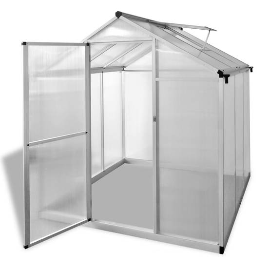 ComfortXL - Serre Jardin Aluminium Polycarbonate Protection Plantes 3,46m² Transparente - ComfortXL Outdoor Living - Image 1