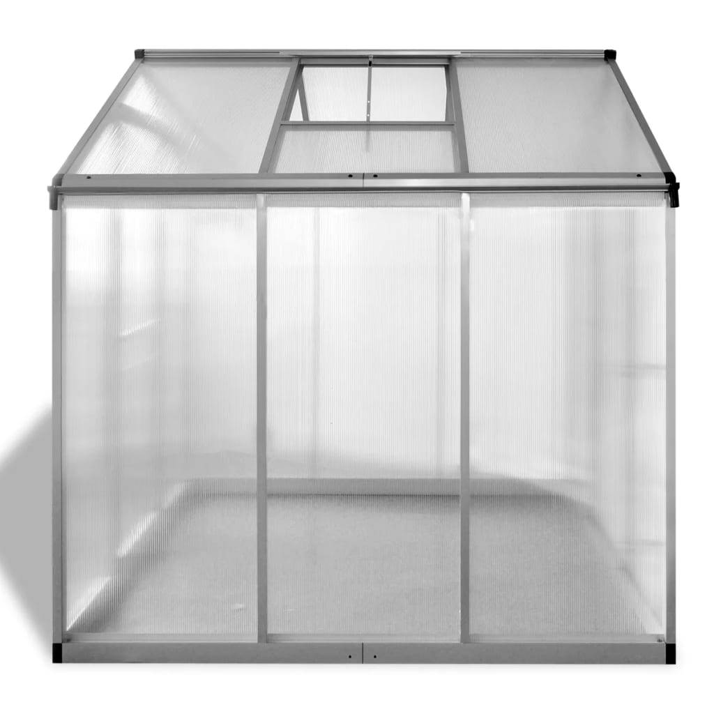 ComfortXL - Serre Jardin Aluminium Polycarbonate Protection Plantes 3,46m² Transparente - ComfortXL Outdoor Living - Image 3
