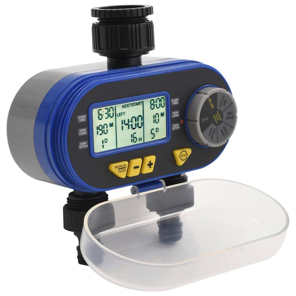 Vidaxl - Minuterie numérique automatique d'arrosage avec sortie double vidaXL 48039 - Image 4