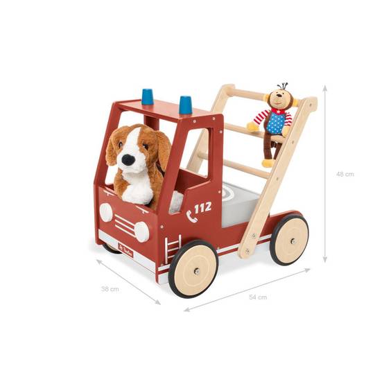 Chariot de Marche Feuerwehrauto Fred - Jouet Éducatif pour Bébé - Image 2