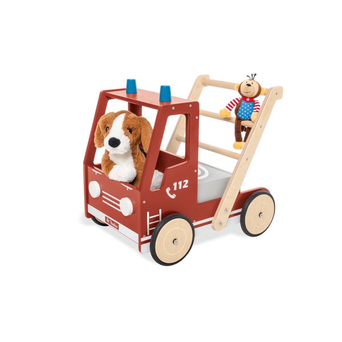 Chariot de Marche Feuerwehrauto Fred - Jouet Éducatif pour Bébé - Image 1