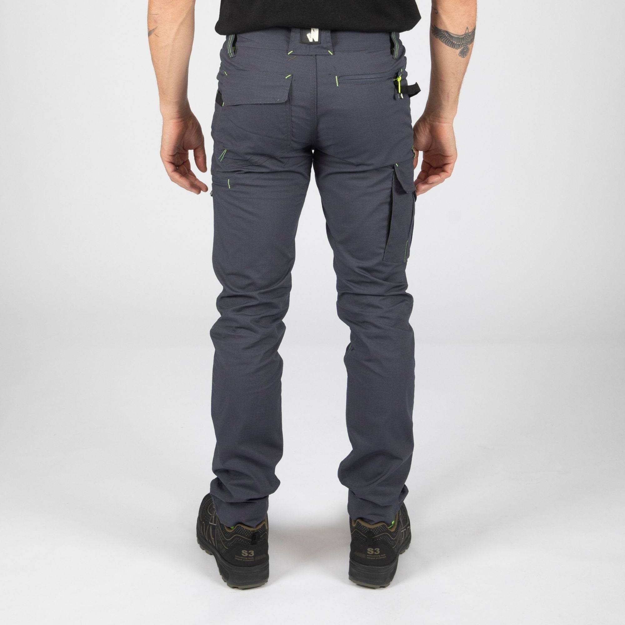 taille 46 - edward - pantalon de travail - 1386 gris - Image 3