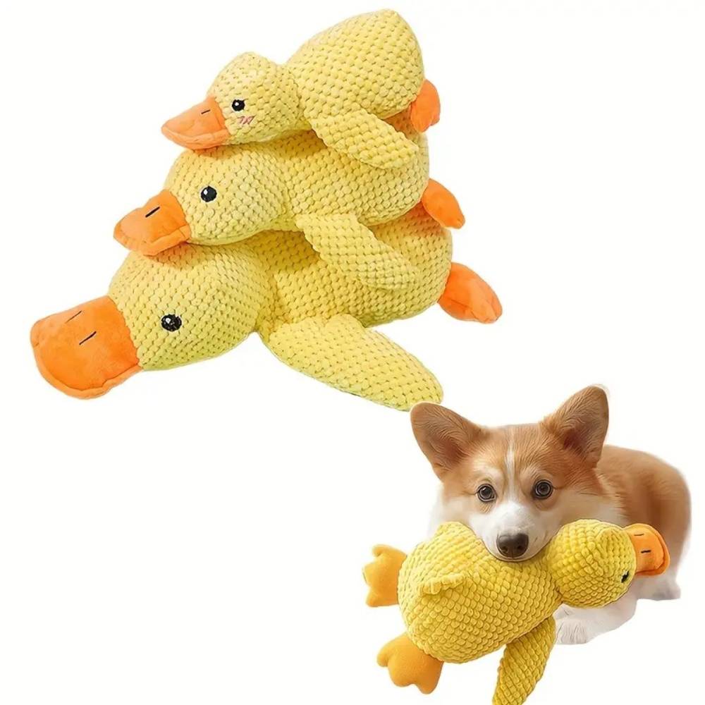 IntiMeg - Jouet pour chien Canard jaune endormi IntiMeg - Image 2