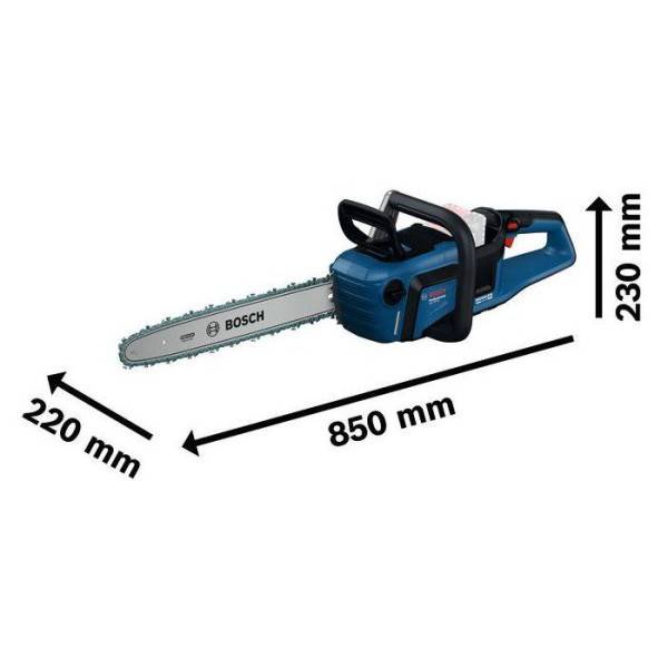 Bosch - Tronçonneuse sans fil BOSCH PROFESSIONAL - GKE 18V-40 - 18V - Avec 1 batterie Expert 5.5Ah + chargeur - Image 3