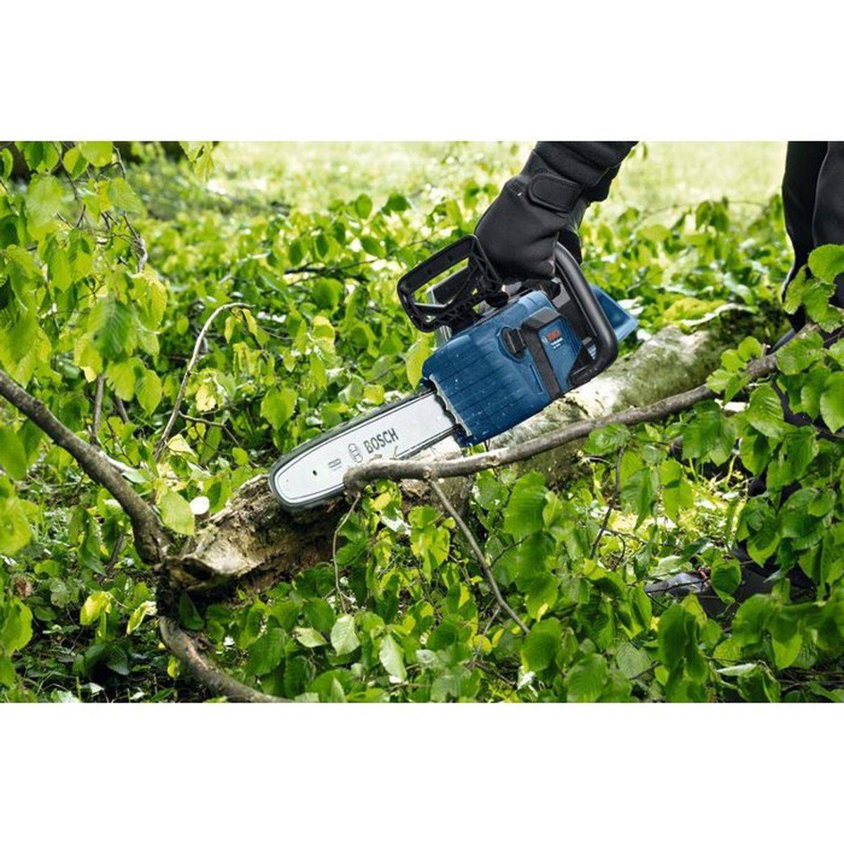 Bosch - Tronçonneuse sans fil BOSCH PROFESSIONAL - GKE 18V-40 - 18V - Avec 1 batterie Expert 5.5Ah + chargeur - Image 7