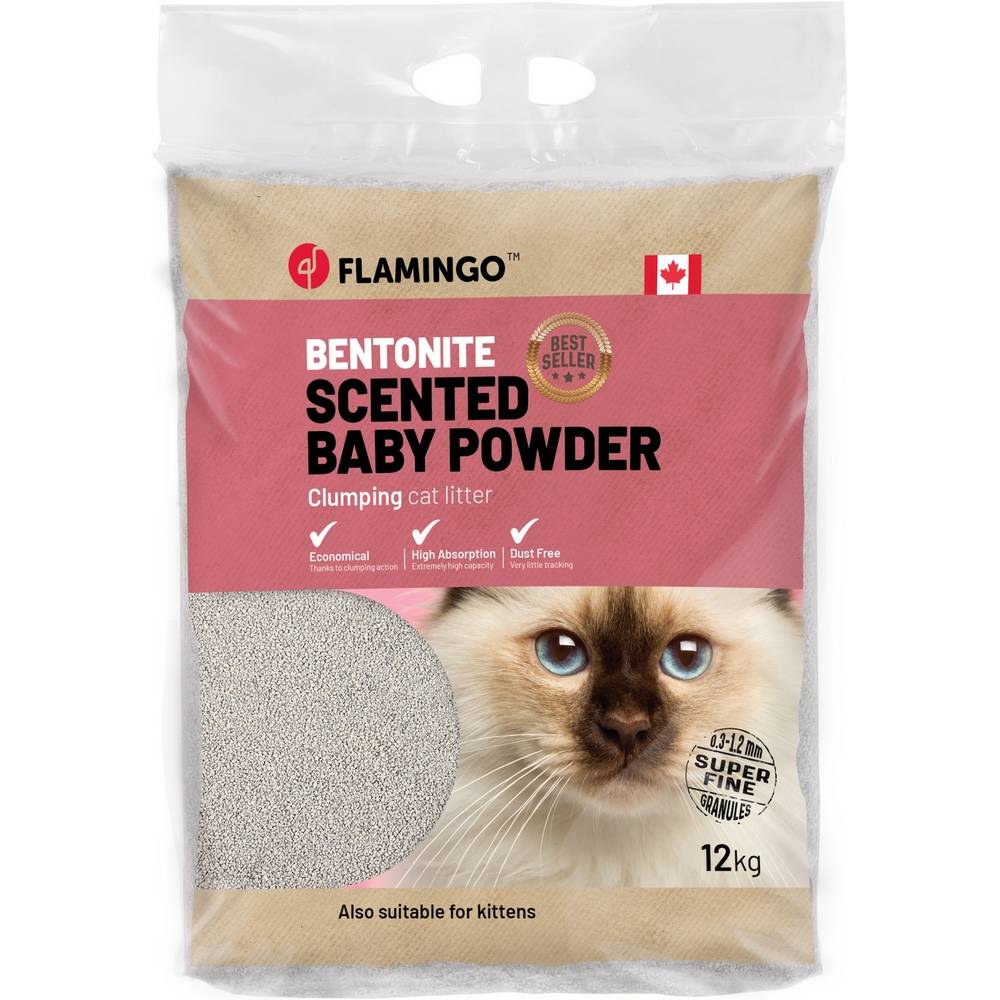 Litière pour chats Poudre Bébé Contenance 12 kg