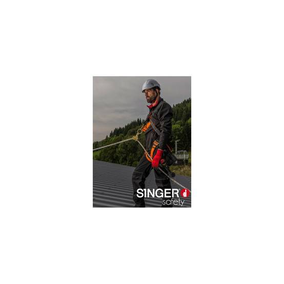 Gant MANUTENTION milieu humide SINGER Taille 9 tricoté Polyamide Enduction PVC + picots - Imagen 4