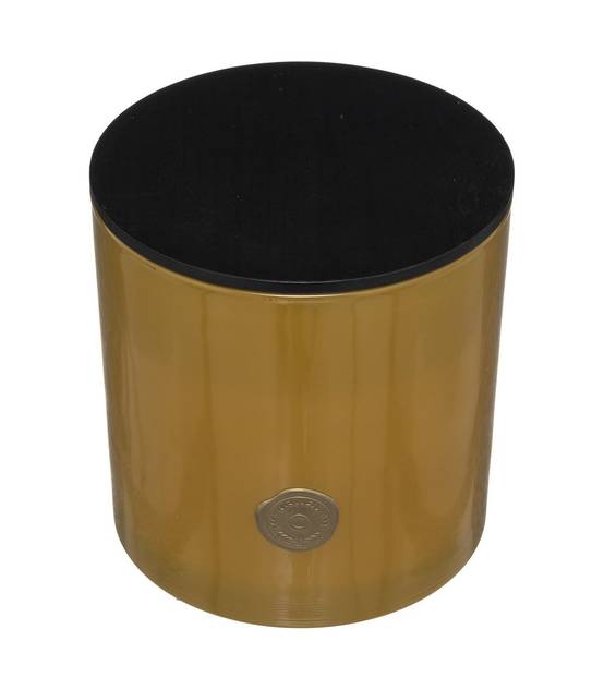 Bougie Parfumée Vanille bourbon 1200 G Pot en verre Ocre - Image 2