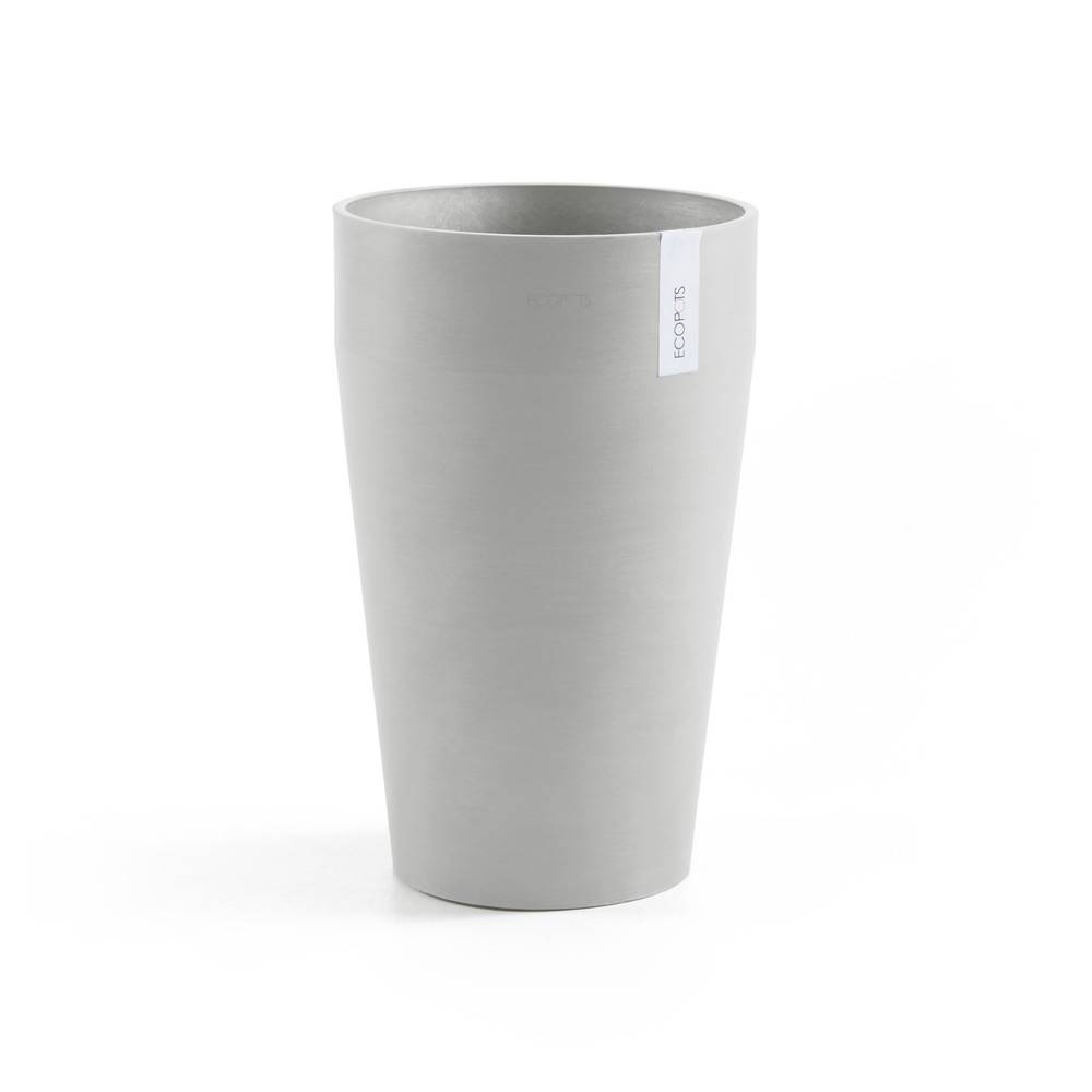 Ecopots - Pot Haut Sankara 55 Blanc Gris - Ø 35 x H. 55 cm - 36 L ECOPOTS - Imagen 4