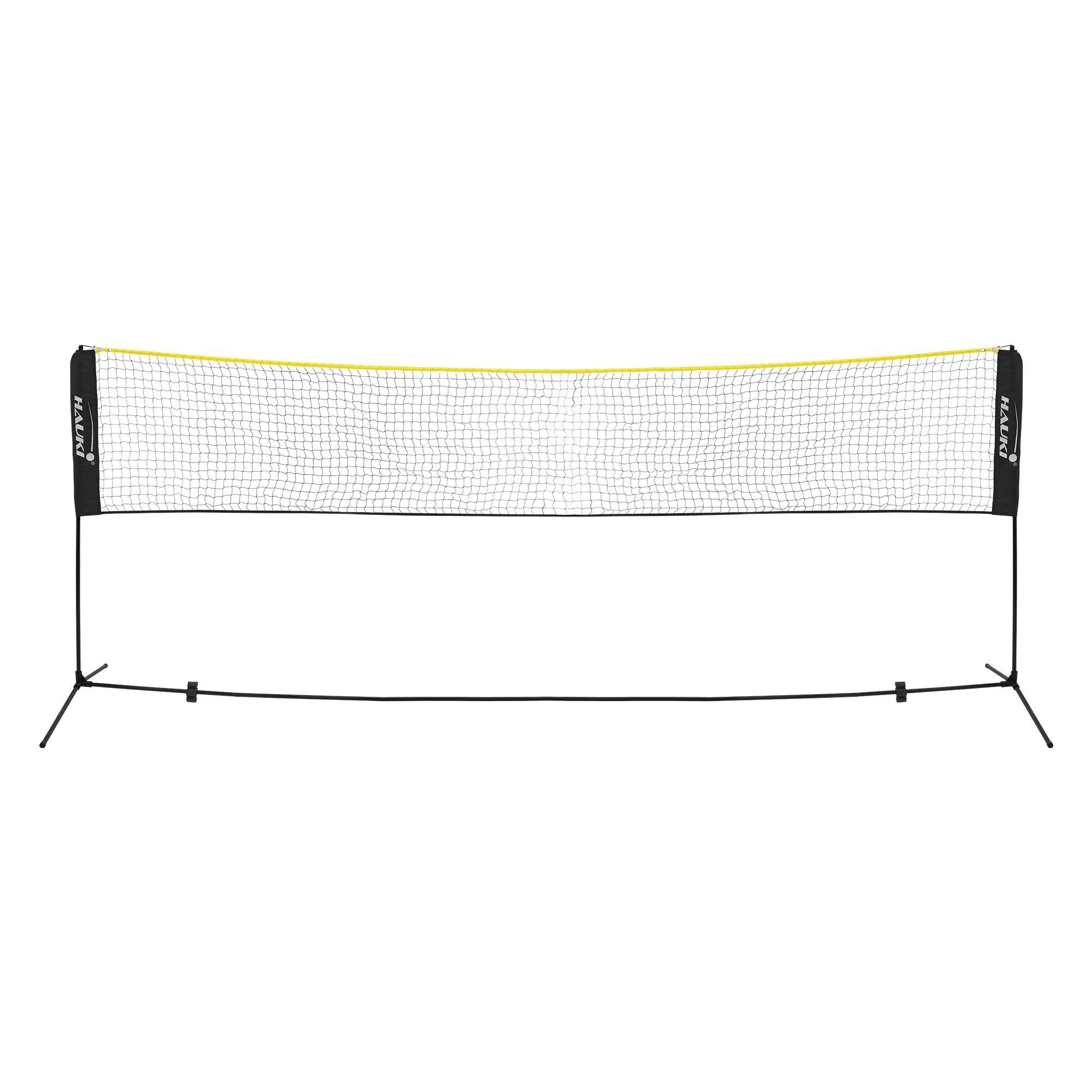 Filet de badminton 4m filet de volley-ball/tennis noir portable hauteur 156cm - Image 1
