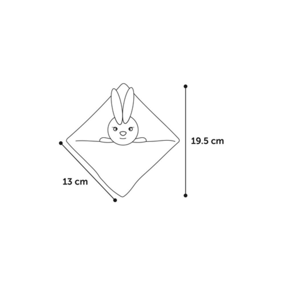 Lapin Medy bleu taille 13 x 19.5 cm Jouet pour chat - Imagen 4