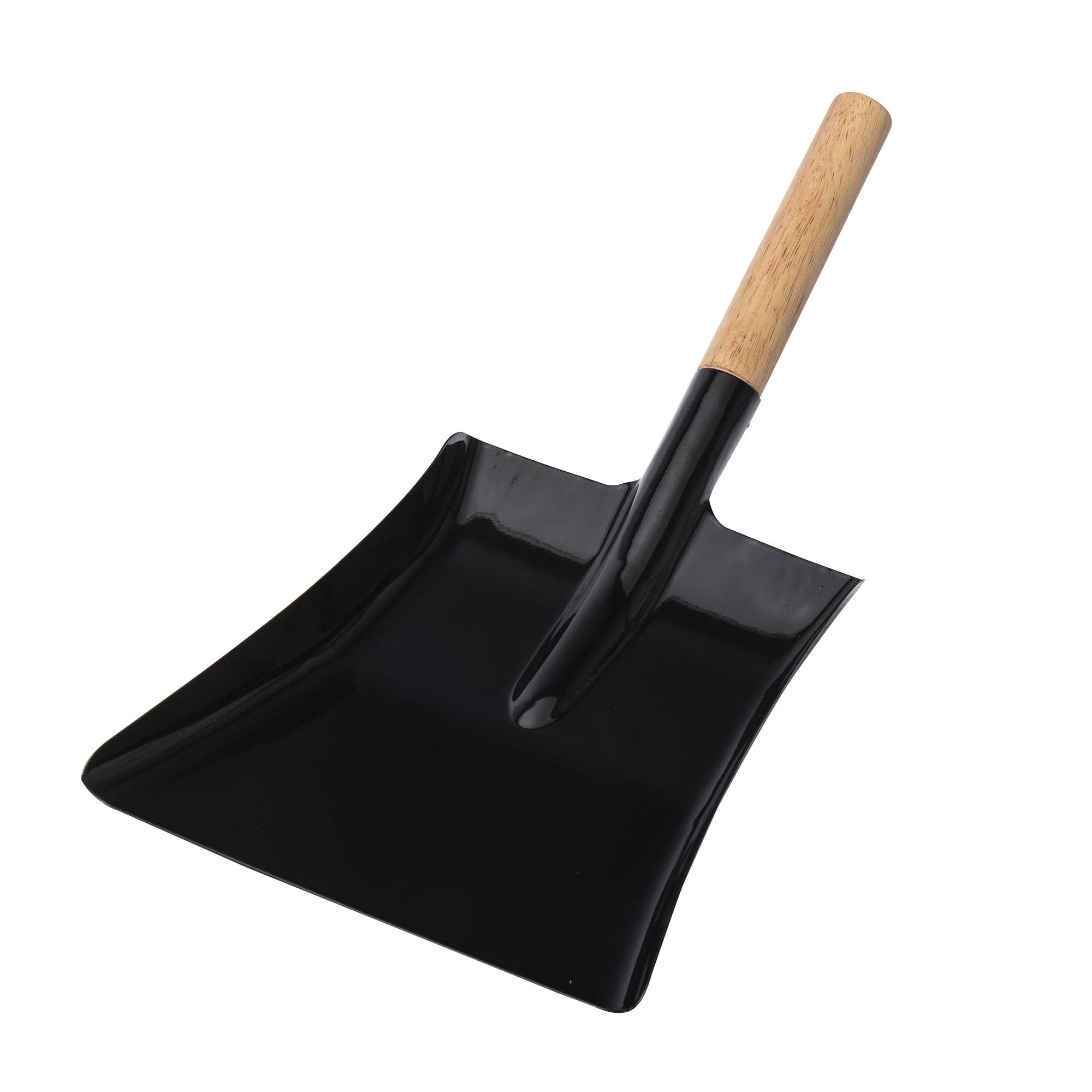 Pelle à cendre en métal et manche bois WERKA PRO - 23 cm - Image 1