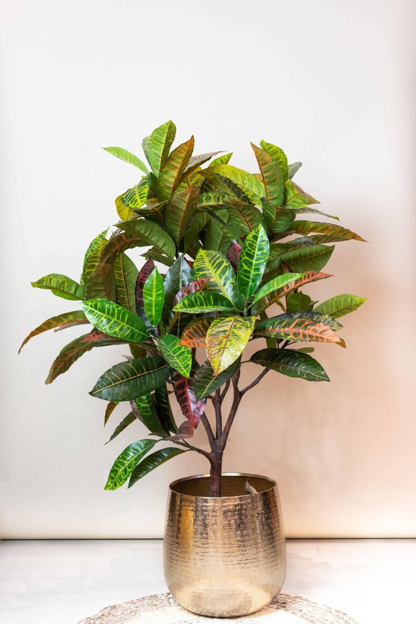 La Green Touch - Croton Codiaeum plante artificielle- La Green Touch - Imagen 4