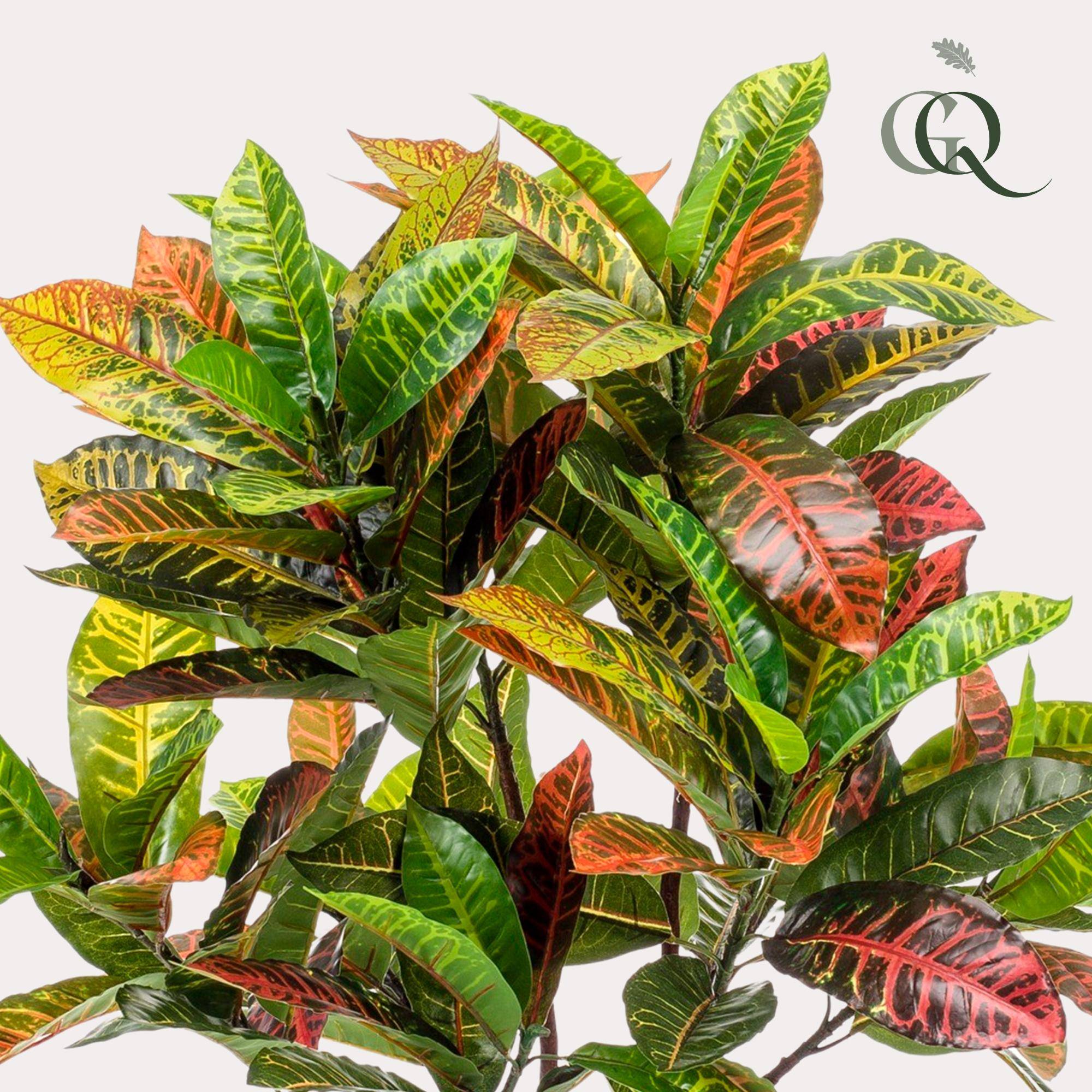 La Green Touch - Croton Codiaeum plante artificielle- La Green Touch - Imagen 2