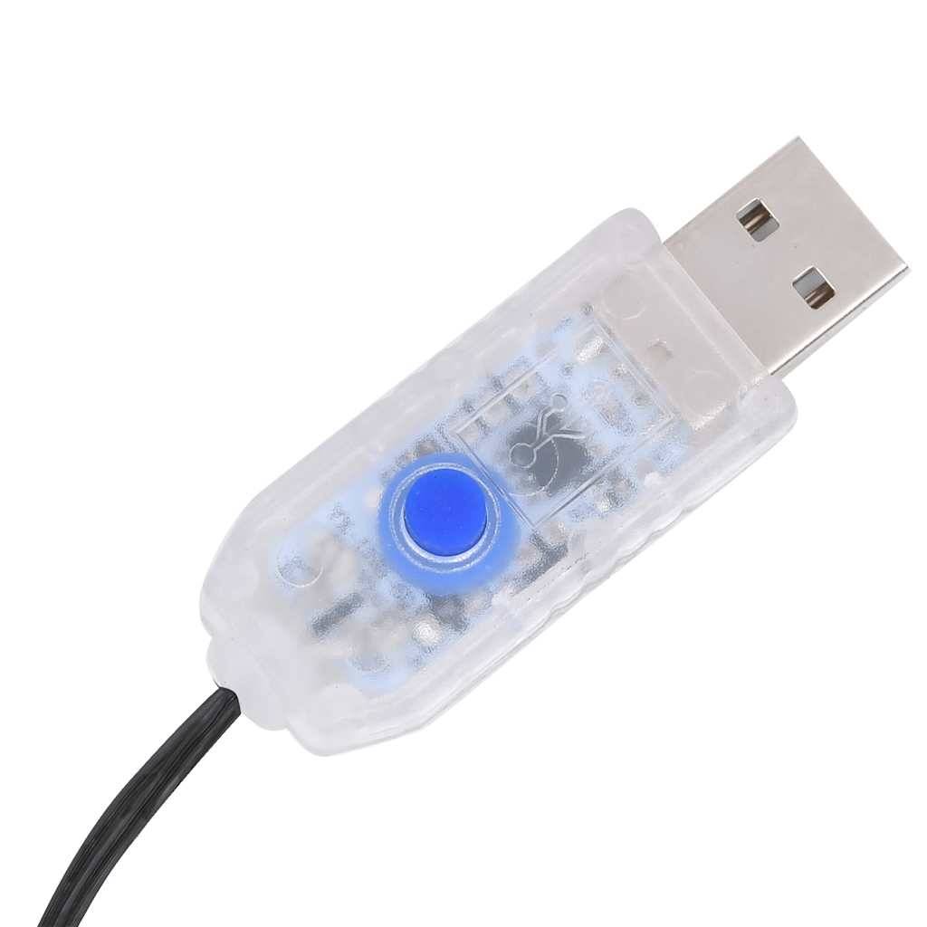 PANGIVO - Guirlande lumineuse PVC bleu 210 cm - PANGIVO - Image 6