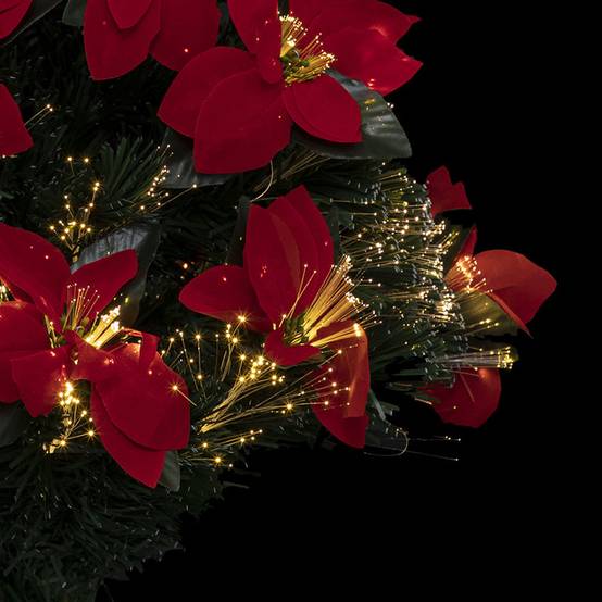 Sapin lumineux Riga 34 fibre optique H.90cm FEERIC LIGHTS & CHRISTMAS - Image 3