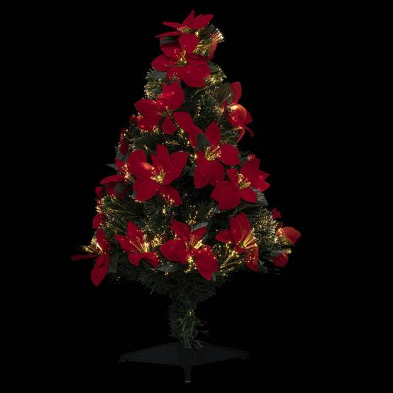 Sapin lumineux Riga 34 fibre optique H.90cm FEERIC LIGHTS & CHRISTMAS - Image 2