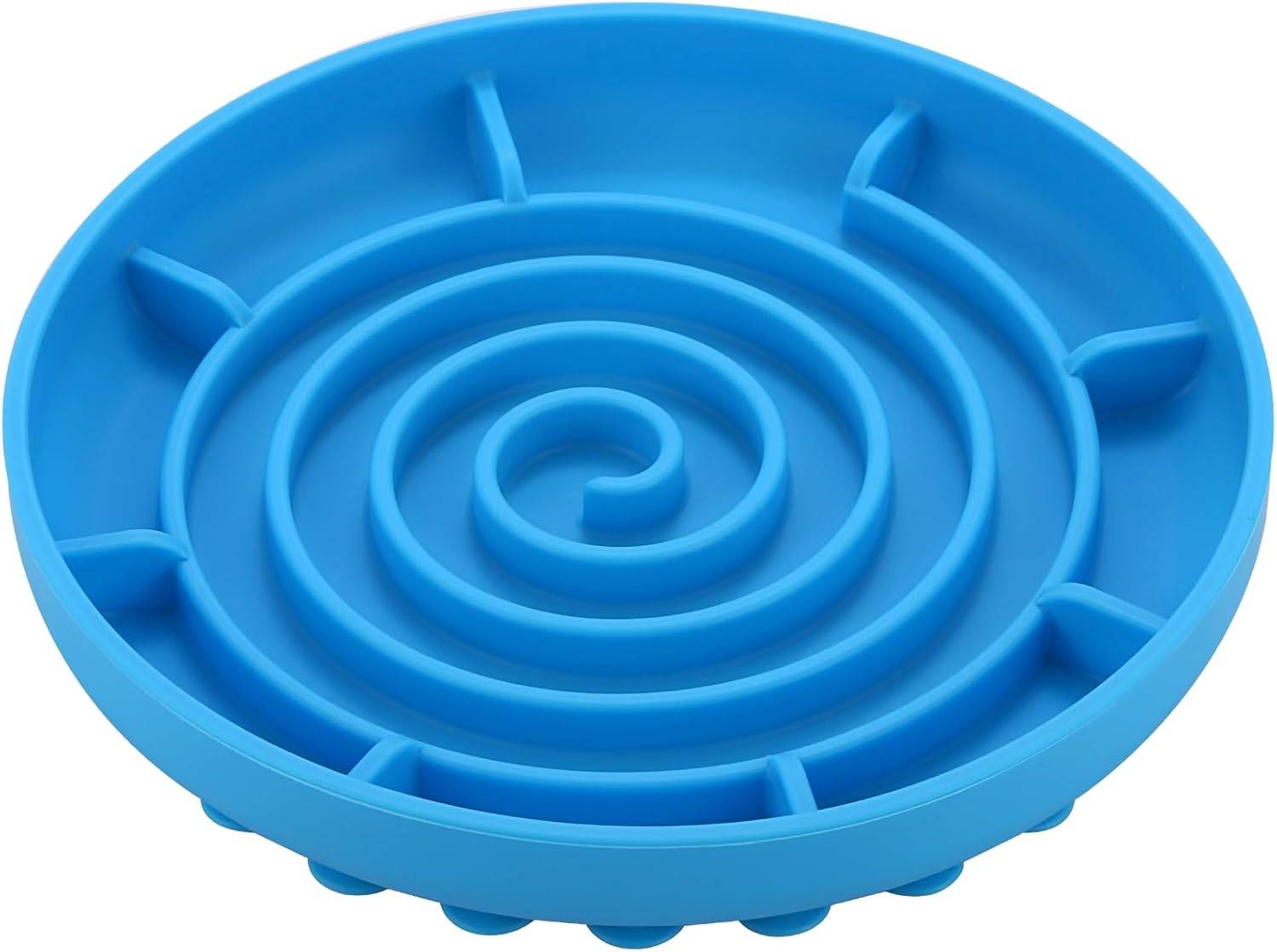 Vendos85 - Gamelle Anti Glouton pour Chien taille L bleu Vendos85