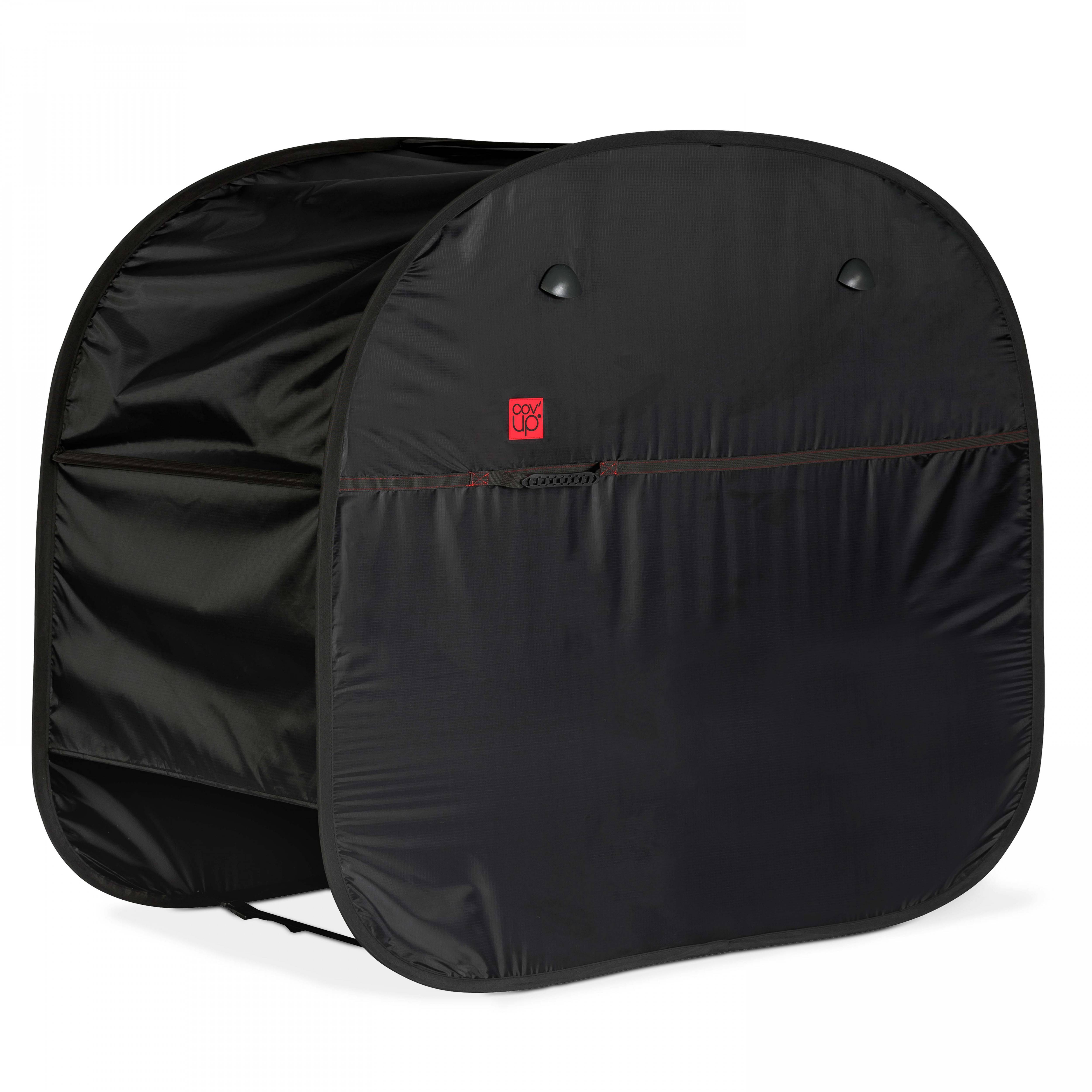 Oviala - Housse de protection Pop'Up pour barbecue xl en polyester noir Housse Pop'Up - Oviala - Imagen 1